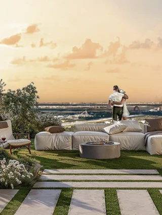 7 penthouses with exquisite terraces